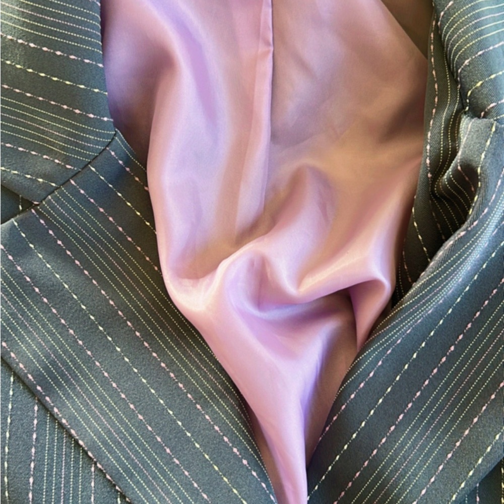 Courtenay Blue Pinstripe Blazer - Picture 9 of 13